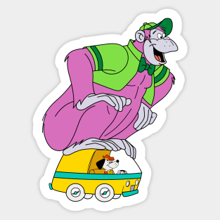 Great Grape Ape Sticker